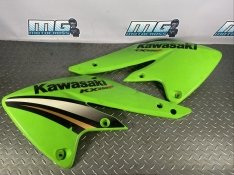 2005 Kawasaki KX 250F Radiator Shrouds Tank Covers Engine Plastics Fairing 250 F
