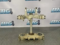 2003 Yamaha WR 250F Triple Clamps Steering Tree Stem Handle Crown Fork Holder