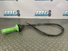 2005 Kawasaki KX 250F Throttle Assembly Grip Tube Casing Cable 250 F