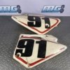 2005 Gas Gas FSE 450 SIDE COVERS GUARDS PLASTICS FAIRING