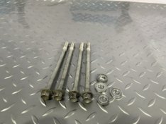 2011 Honda CRF 250R x4 Cylinder Head Flange Bolts 250 R 2010-2017 90001-KRN-A40