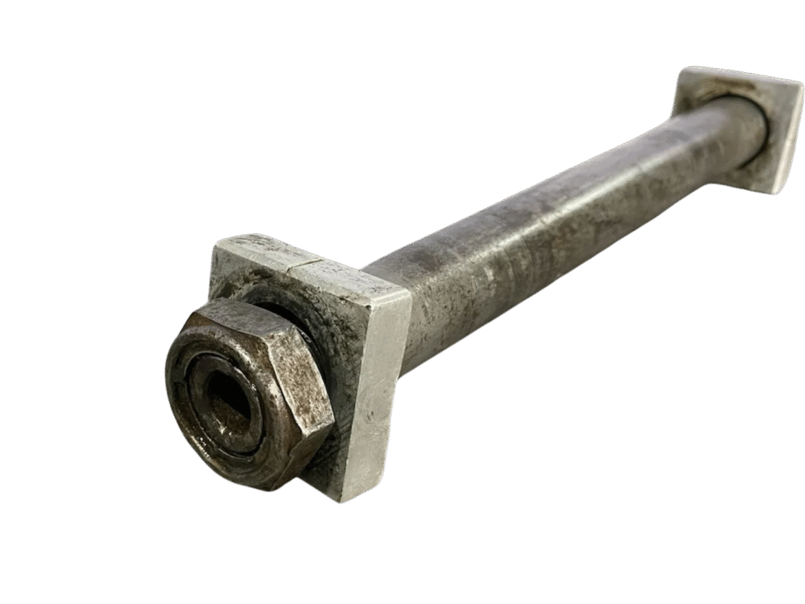 honda crf250r 2007 rear wheel axle closeup honda crf250r 2007 rear wheel axle closeup