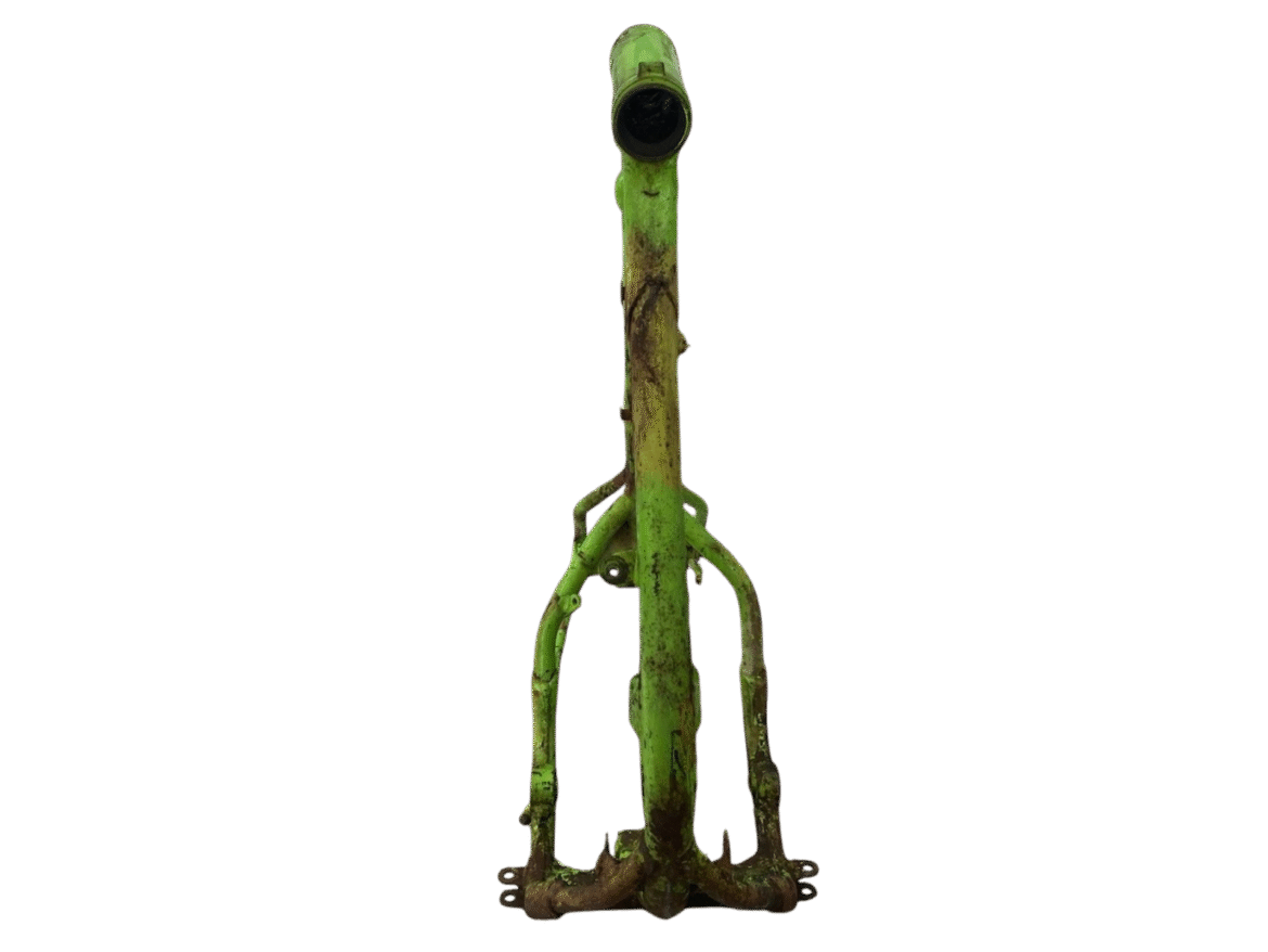 kawasaki kx100 1990 main frame front view