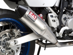 Yoshimura RS-4 Dual Full Exhaust for Suzuki DR-Z400S/SM (2000–2024) | Stainless System with Aluminium Mufflers