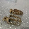 2012 Yamaha YZ 250F Foot Pegs Steps Rests 2010-2016 YZ 125 250 450F WR 450F