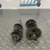 1990 Kawasaki KX 100 Transmission Gearbox Gears Input Output Shaft KX 80