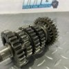 1990 Kawasaki KX 100 Transmission Gearbox Gears Input Output Shaft KX 80