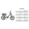 FLASH LITE ST 1.0 Eunorau Electric Bike | 52V 750W | E-Bike