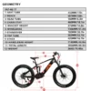 FAT-HS / Hunter X8 Eunorau Electric Bike 17″ | 48V 1000W | E-Bike Trail