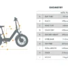 META20 X2.0 Eunorau 20″ Electric Bike | 36V 250W | E-Bike