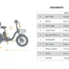 One-Trike 2.0 Eunorau Electric Bike | 48V 500W | E-Bike Tricycle