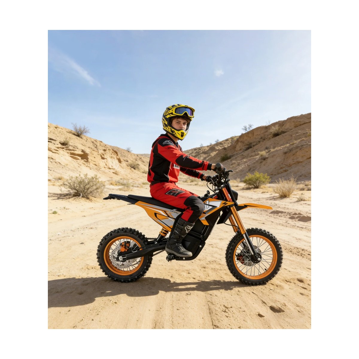 Eunorau S1 Dirt Bike Electric Dirt Bike | 60V 4800W | E-Dirt Bike - Image 6