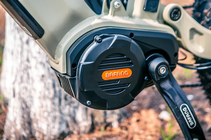Bafang G510 M620 mid-drive motor on SPECTER-S