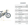 EKIDS16 1.0 Eunorau Electric Bike | 24V 180W | E-Bike Kids Junior