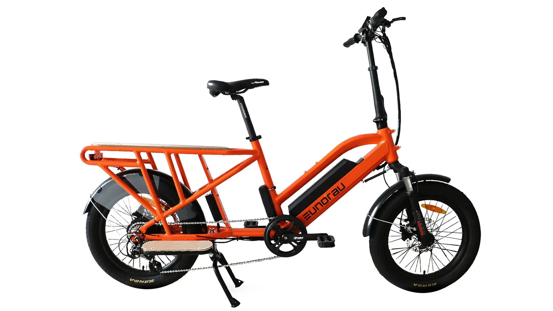Orange EUNORAU G30-CARGO X2.0 electric cargo bike