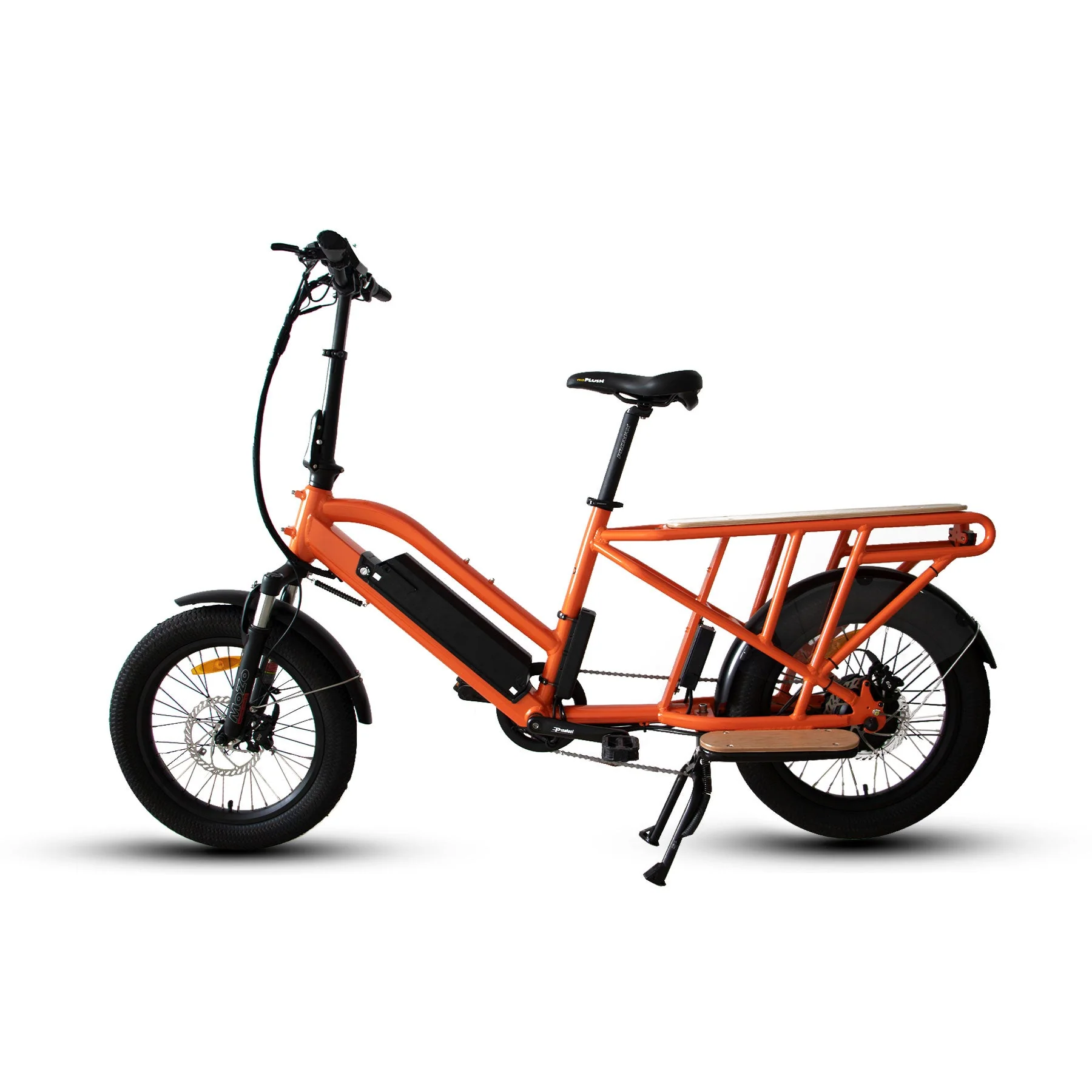 Orange EUNORAU G30-CARGO X2.0 electric cargo bike