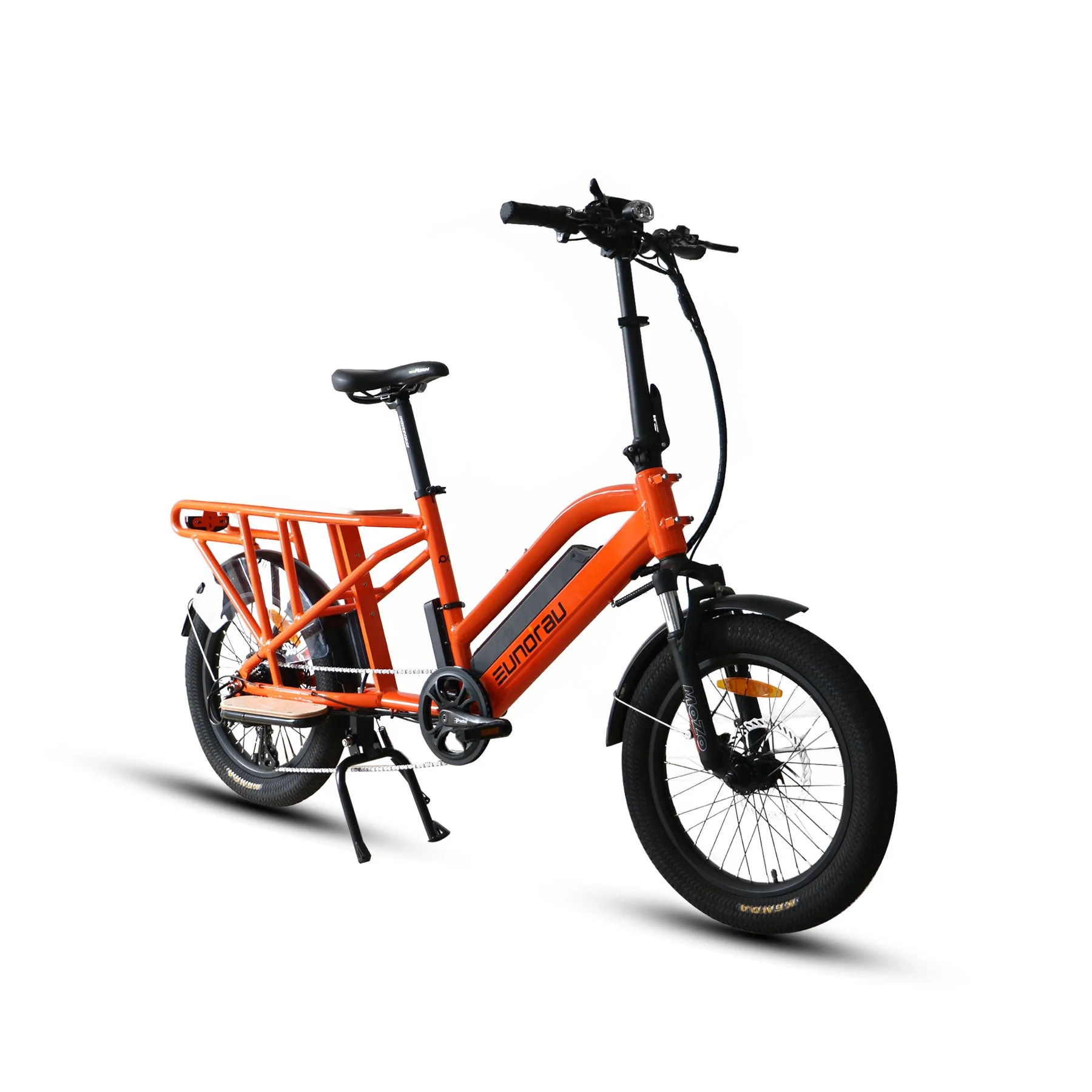 Orange EUNORAU G30-CARGO X2.0 electric cargo bike