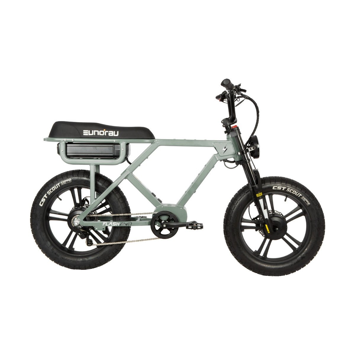 Eunorau FLASH AWD 1.0 Electric Bike | 52V 1500W | E-Bike Utility - Image 12