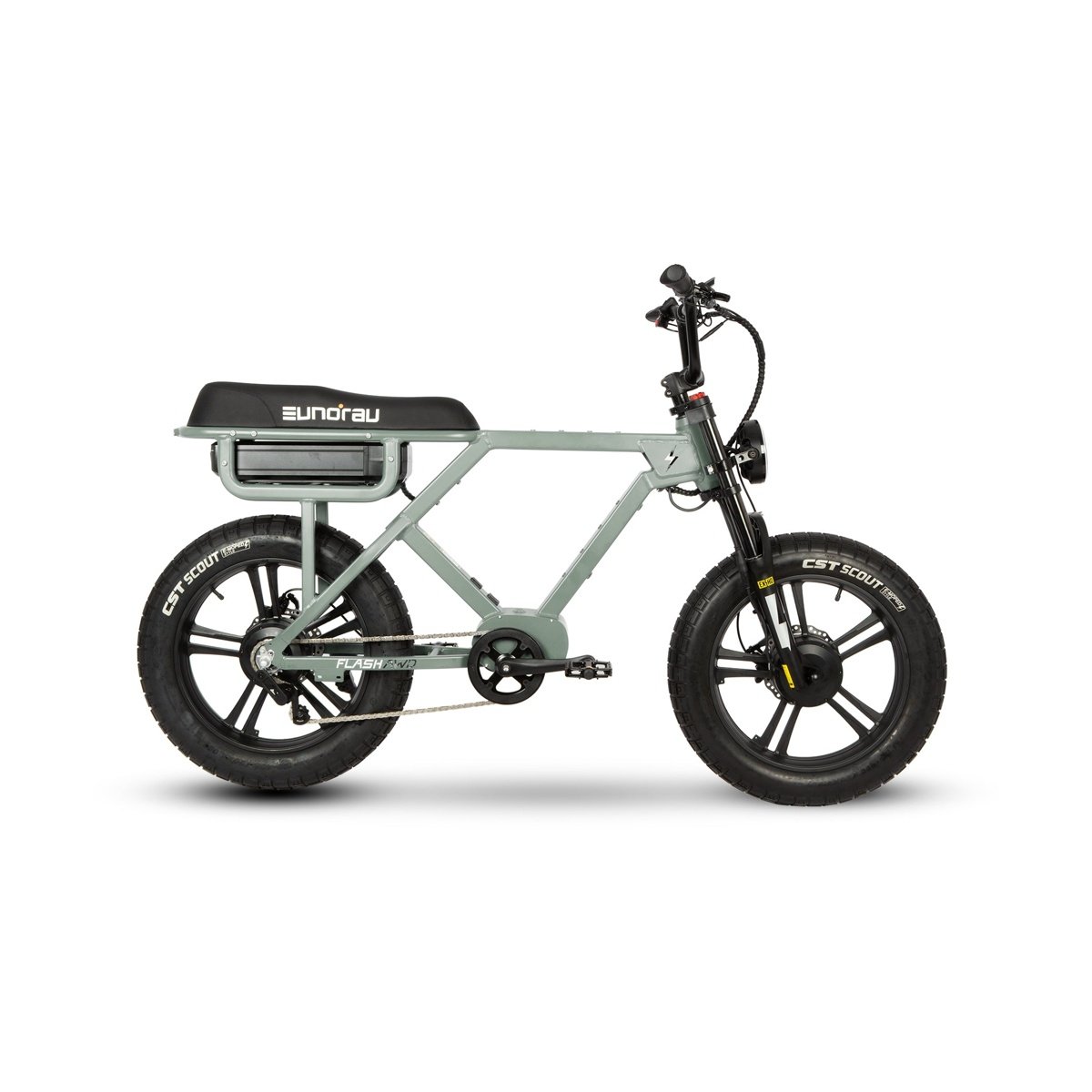 Eunorau FLASH AWD 1.0 Electric Bike | 52V 1500W | E-Bike Utility - Image 13